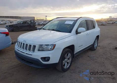 2014 Jeep Compass Latitude z USA, uszkodzony, nr VIN 1C4NJCEBXED690306